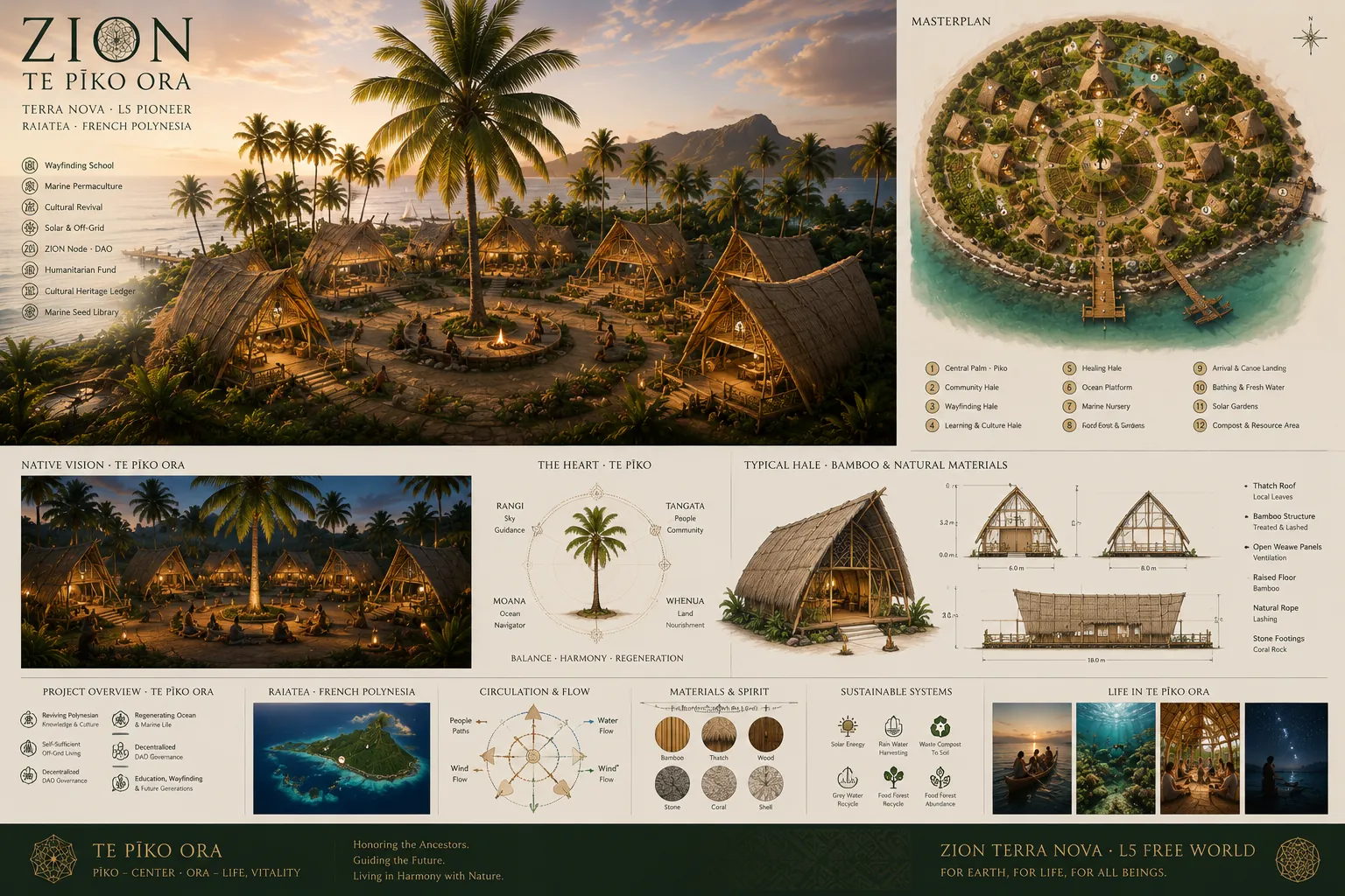 Te Pīko Ora masterplan